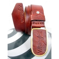 Wrangler Genuine Leather Belt WR01, Genuine Leather Men's Belt, Genuine Leather Belt
