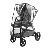 Bebe'amico Full Cover Universal Zipper Double Open Stroller Rain Windproof Walking Baby Qianbao Hous