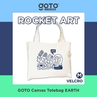 Totebag Goto Earth Men's College Handbag Latest M ROCKET ARTWanita K2H2 Multifunctional NEW Cool Dur