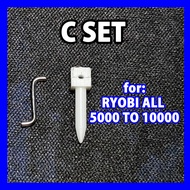 Spare Part Ryobi Bail Spring Guide Dudukan Per bailarm  size 500 sampai 10000