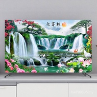 Penutup Habuk 65 TV Model Baharu Kain Penutup Landskap Rumah Kain Habuk Inci 55 Kain Penutup Penutup