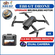 DRONE E88 GT PRO dron mini RC DRONE WITH CAMERA deron remote control murah gila FOR KIDS 4K DRONES Q