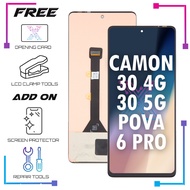 LCD SCREEN DISPLAY FOR TECNO CAMON 30 4G CL6 / TECNO CAMON 30 5G CL7 / TECNO POVA 6 PRO LI9