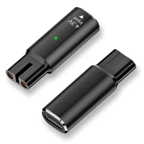2 Pack 4.3V Type-C A00390 Charger Adapter, USB-C Charging Converter for Philips Norelco OneBlade QP2