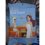 Excue Disposable Bath Towel 1pc 140×70cm | Hygienic Travel Towel | Soft & Convenient