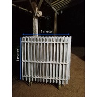 Yard Fence Garden Fence 1x1 meter