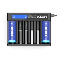 XTARAxdaMC6 18650Charger 6Slot Strong Light Chargable Lithium Battery Charger