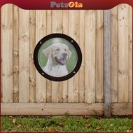 PETSOLA Dog Fence Window Doggie Fence Window Transparent Viewer Pet Bubble Window Acrylic Dome for Y