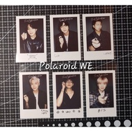 Bts Official Polaroid/Pattern Us Ourselves We Photocard/PC SLA Jin Suga RM JHope Jimin V Taehyung