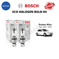 BOSCH Eco H4 Halogen Headlamp Bulb 12V 60/55W H4 Bulb for Proton Wira (1993-2009) Lampu Mentol Depan