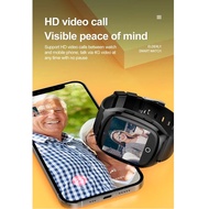 Smart Watch for Elderly Fall Detection 4G Card Yes Phone Call GPS Positioning Vibration Remember Foo