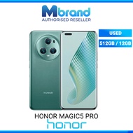 Honor Magic5 Pro 5G 512GB + 12GB RAM 50MP 6.81 inches Android Handphone Smartphone Used 100% Original