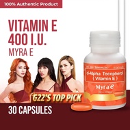 Myra E 400 I.U. 30s Bottle (d-Alpha Tocopherol - Vitamin E)