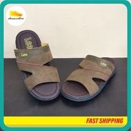 (Size 6uk-11uk) Comfort Insole Leather Men Sandals/ Sandals Lelaki