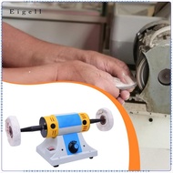 [Eigell] Bench Buffer Polisher Grinder Machine Low Noise 2 Cloth Wheels Bench Grinder Jewelry Polish