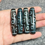 Dzi 9 EYES old green lime, size 5.6cm (message shop to choose Dzi) meaning love, wealth, peace, luck