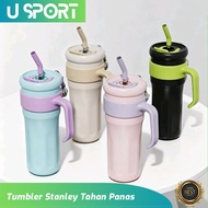 Large Capacity Sports Drinking Bottle SUS 316/Stainless Steel Tumbler 1250ml Leak-Proof Durable