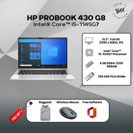 Laptop HP ProBook 430 G8 (i5-1145G7, 8GB RAM, 256GB SSD, 13.3", W11) [REFURBISHED]