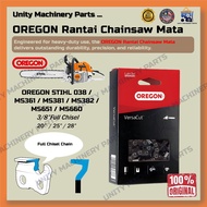 Unity Machinery Parts OREGON 72LP* 3/8" Full Chisel-STIHL 038 / MS361/MS381/MS382/MS651/MS660  Sawch