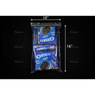 Zipper Zip Lock Plastic Bag 10x16 inch/Zipper Bag/Resealable Clear Plastic Bag/Zipper Plastic Bag [1
