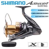 SHIMANO ACTIVECAST Surfcast Reel 6.0/6.2/6.4 Low-Profile Saltwater Beaches Spinning Fishing Reel coil