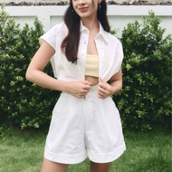 IN R-SQUARED [INR2] Florence Shorts-High Waist White