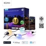 Govee RGBICW Outdoor Clear Bulb String Lights ไฟตกแต่ง