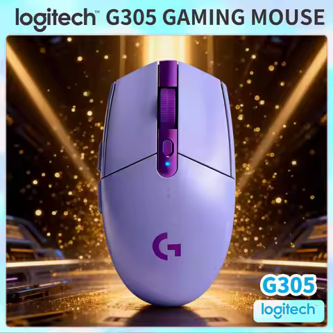 Logitech G305 LIGHTSPEED Gaming Mouse Wireless 12K DPI LIGHTSPEED 6 Buttons for PC Windows Laptop Ga