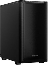 be quiet! Pure Base 501 Black ATX Case | 2 Preinstalled Pure Wings 3 140mm PWM Fans | Optimized Air
