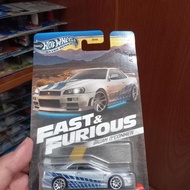 Hotwheels Nissan Skyline R34 BNR34 Brian
