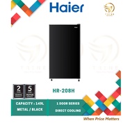 [NUR@PETRA] HAIER 208L 5 STAR SINGLE DOOR REFRIGERATOR | FRIDGE | PETI SEJUK | HR-208H