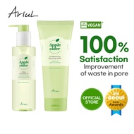 [Ariul Official] Apple Cider Deep Cleansing Oil 200ml + Apple Cider pH Balancing Cleansing Foam 150m