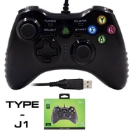 EGA TYPE J1 จอยเกมมิ่ง Gaming Joy Controller มีสาย For PC , TV-Box , Android PS3 Windows ของแท้ รับประกันสินค้า 2 ปี