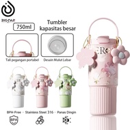 (750ML/26OZ)Tumbler Thermos SUS316 Stainless vacuum Portable Bottle Heat Resistant Bottle 12 Hours C