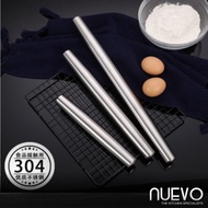 42CM 304 Stainless Steel Baking Dough Rolling Pin Baking Pizza Dough Pie Pastries Cookies Pasta Kitc