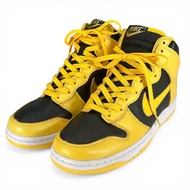 全新未使用 ▲耐克 1999 年復古款 Dunk High LE 高筒運動鞋，黑黃配色，27 厘米，男款