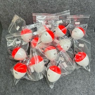Pelampung Gabus Merah/Putih 50g(Besar)