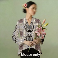 <![CDATA[2026 Womens V-Neck Polyester Blouse - Bohemian Floral Print]]>