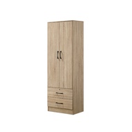 Living Mall FREYA Series 2/3 Door Wardrobe in 3 Colors Available