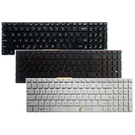 YJX US Laptop Keyboard for Asus N56DP N56VZ N56VM N550 N550J N550JA N550JK N550JV N56 N56DY N56VB N5