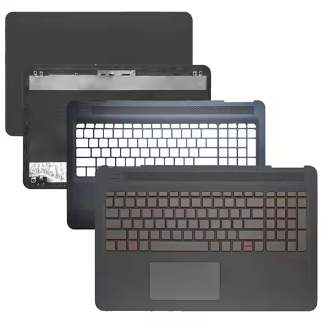 For OMEN 2nd 15-AX 15-BC 15-DP TPN-Q173 G35 LCD Back Cover Palmrest Keyboard Hinges Upper Top Case 9