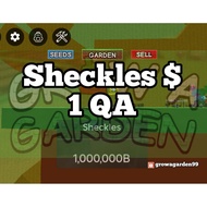 Sheckles/Coins [1 QA] GROW A GARDEN PC GAME