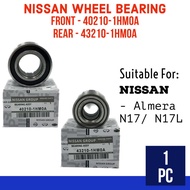 【100% ORIGINAL】NISSAN LAHER RODA DEPAN (40210-1HM0A) & BELAKANG (43210-1HMOA) -ALMERA N17/N17L WHEEL
