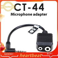 [Hot-Sale] Microphone Adapter CT-44 New 2 to 1 Hand Mic Conversion Line for VX- FT5DR