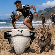 Groin Guard Lelaki Cup Protector Hoki Rugby Muay Thai Motocross Gym Tahan Lasak