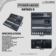 power mixer soundbest infinix 6 original 256 dsp bluetooth infinix6