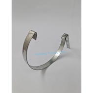 GANTUNGAN 8" oval iron gutter hanger / 8" round iron gutter hanger