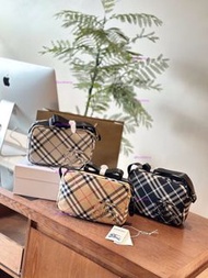 Burberry 巴寶莉單肩斜挎包相機包