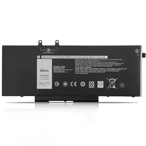 3HWPP 15.2V 68Wh Laptop Battery For Dell Precision 3541 3551 Latitude 5501 5411 5410 5510 Inspiron 7