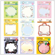 ❀ Sanrio Q-2 Sticky Notes ❀ 30Sheets/set Hello Kitty / Little Twin Stars / Gudetama / Cinnamonroll / My Melody / PomPomPurin N Times Sticky Cartoon Sticky Memo Note Pad Stickers